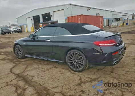 2021 Mercedes-Benz C 43 Amg z USA, uszkodzony, nr VIN W1KWK6EB2MG077652